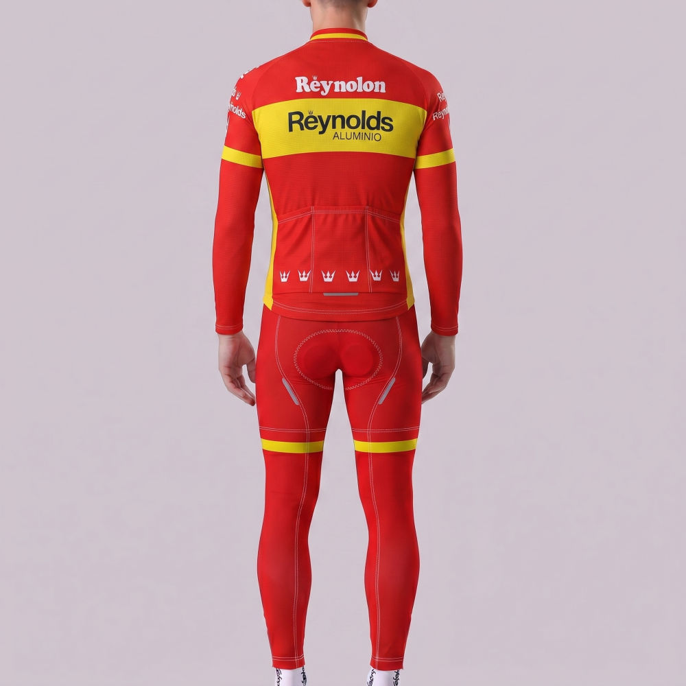 1987 Reynolds Long Sleeves Cycling Kits