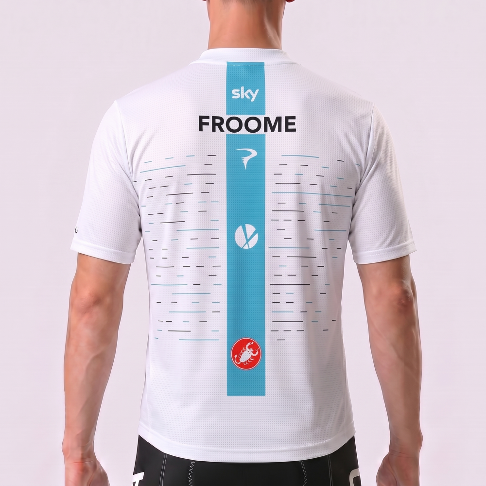 2018 Sky Data Print T-Shirt