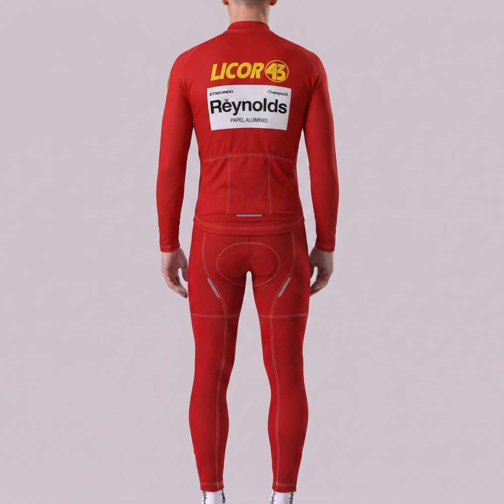 1981 Reynolds Licor Long Sleeves Cycling Kits