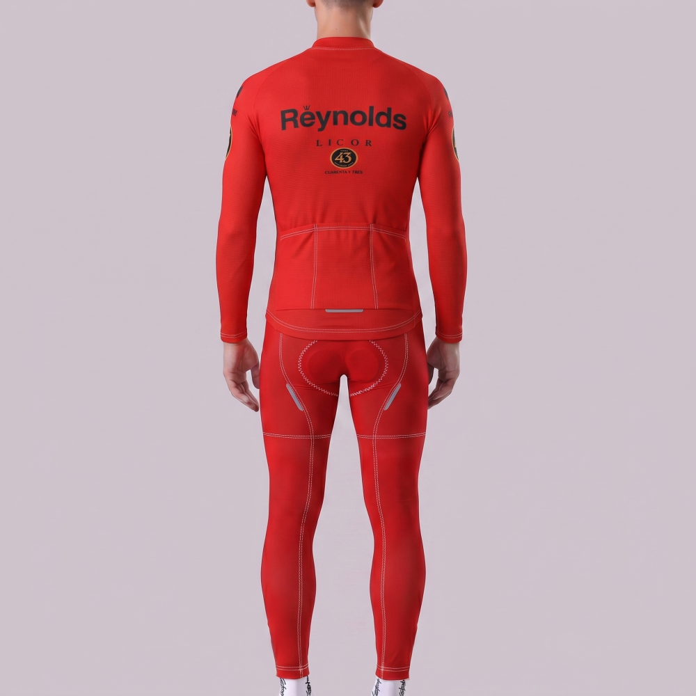 1987 Reynolds Aluminio Long Sleeves Cycling Kits
