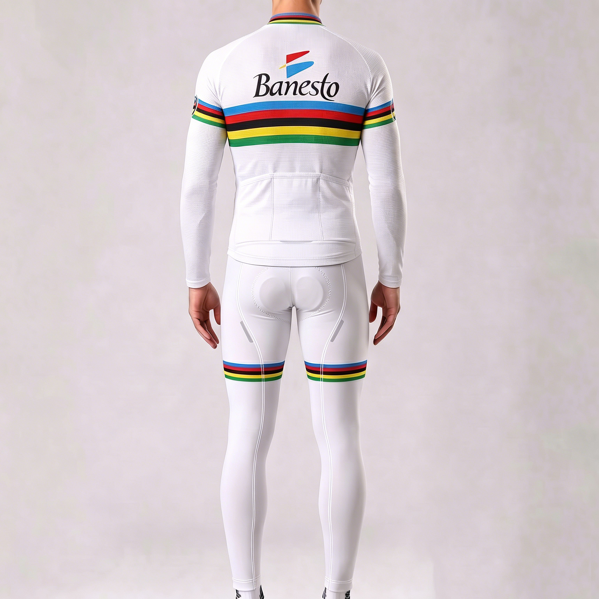 1996 Banesto UCI Long Sleeves Cycling Kits