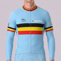 2016 Belgium Long Sleeves Cycling Jersey