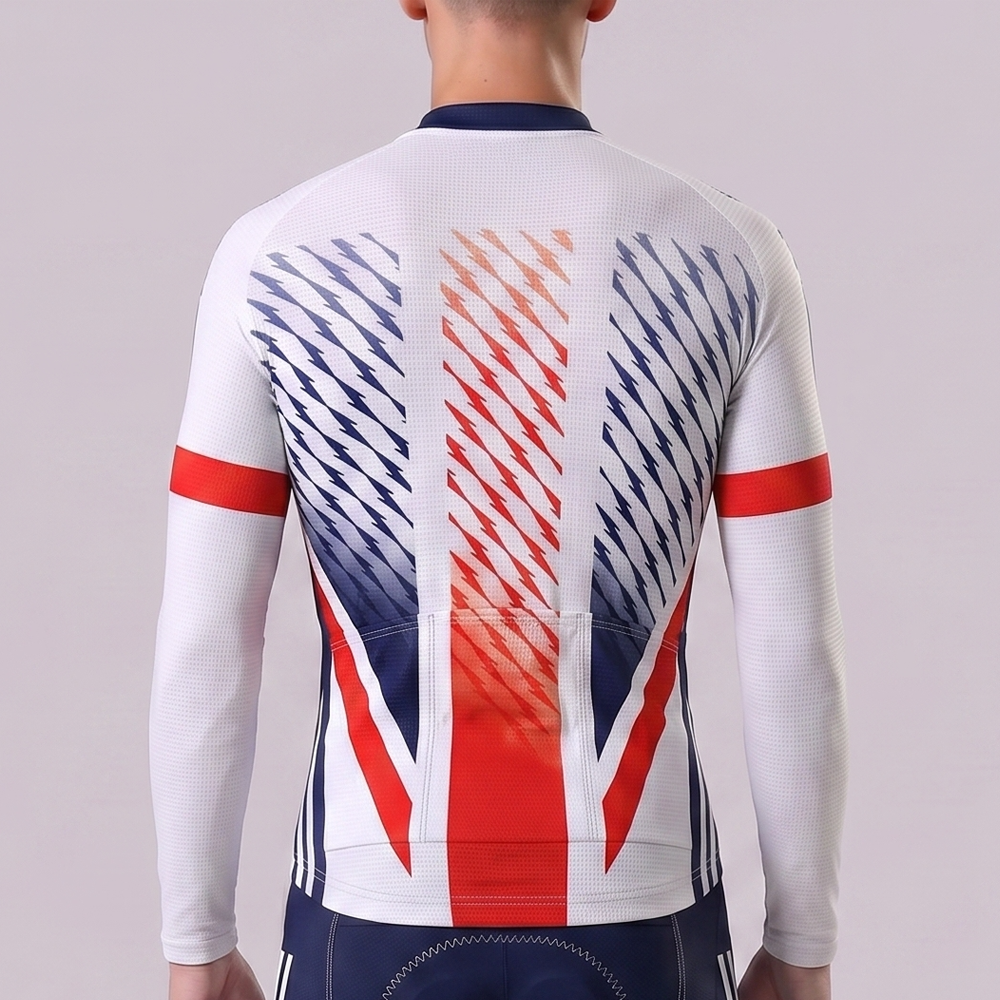 2015 United Kingdom Long Sleeves Cycling Jersey
