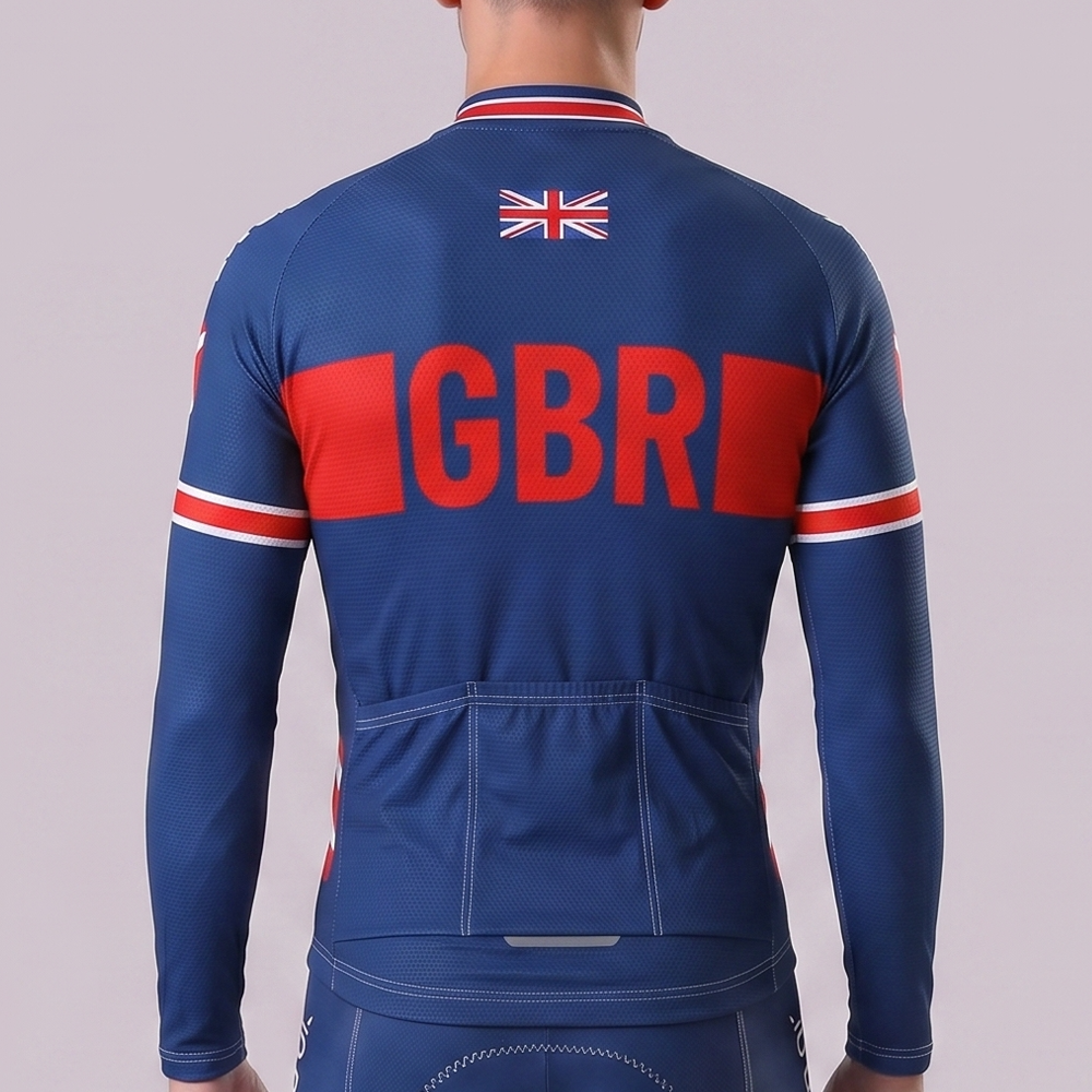 United Kingdom Long Sleeves Cycling Jersey
