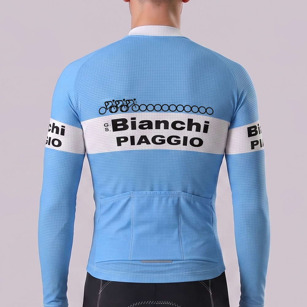 1983 Bianchi Long Sleeves Cycling Jersey