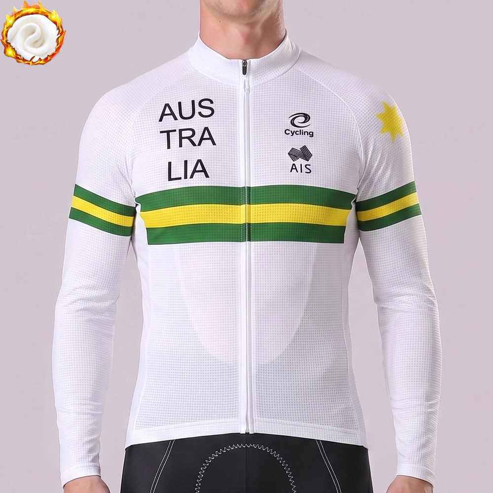 2018 AUS Fleece Long Cycling Jersey