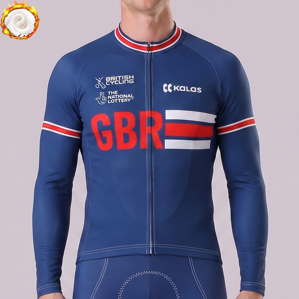 GBR Fleece Long Cycling Jersey