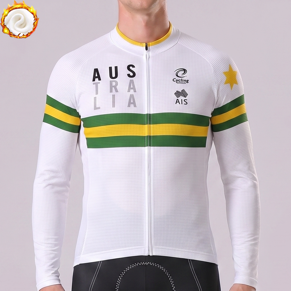 2022 AUS Fleece Long Cycling Jersey