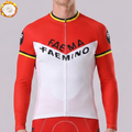 Faemino-Faema Fleece Long Cycling Jersey