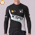 KSPO Bianchi Fleece Long Cycling Jersey