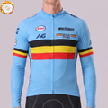 2018 Belgium Fleece Long Cycling Jersey