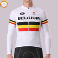 Belgium Galou Fleece Long Cycling Jersey