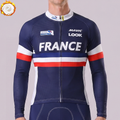 France LOOK Fleece Long Cycling Jersey