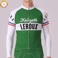 LEROUX Fleece Long Cycling Jersey