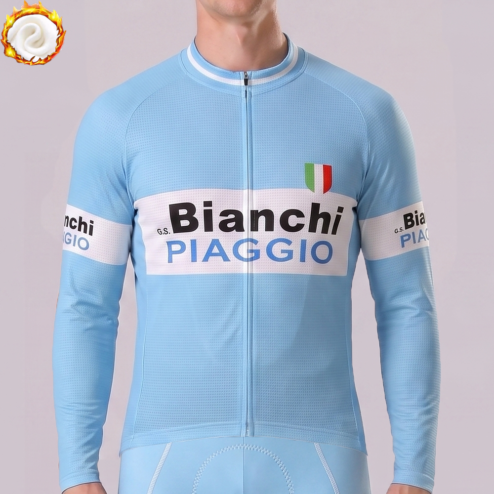 Bianchi PIAGGIO Fleece Long Cycling Jersey