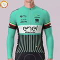 ENEL Bianchi Fleece Long Cycling Jersey