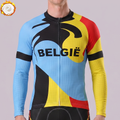 Belgium Fleece Long Cycling Jersey