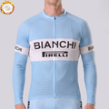 Bianchi PIRELLI Fleece Long Cycling Jersey