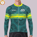 Australia DeSport Fleece Long Cycling Jersey