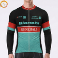 Generali Bianchi Fleece Long Cycling Jersey