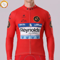 1987 Reynolds Aluminio Fleece Long Cycling Jersey