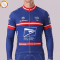 United States Postal Service Fleece Long Cycling Jersey