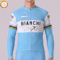 70 Bianchi Fleece Long Cycling Jersey