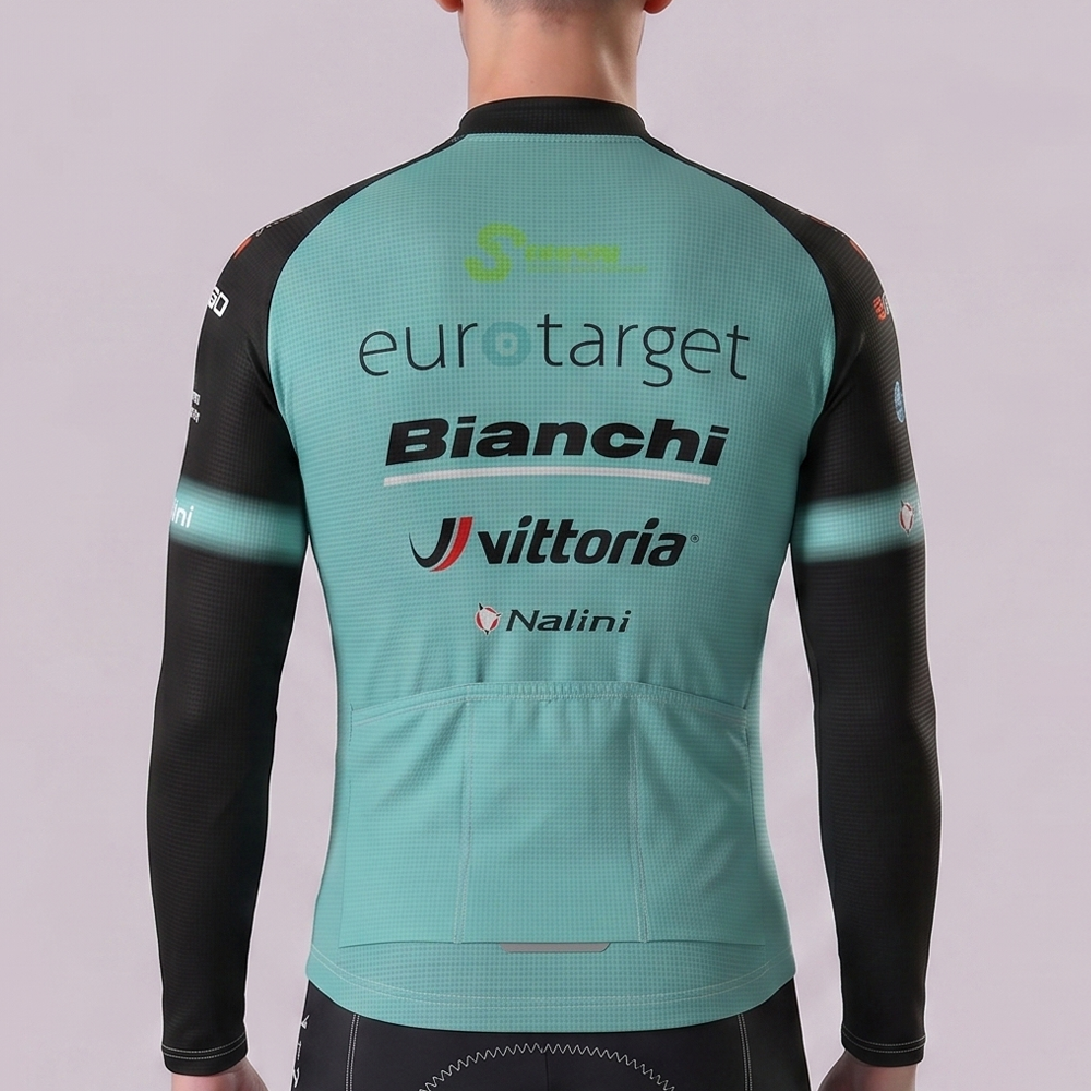 2020 Bianchi Fleece Long Cycling Jersey