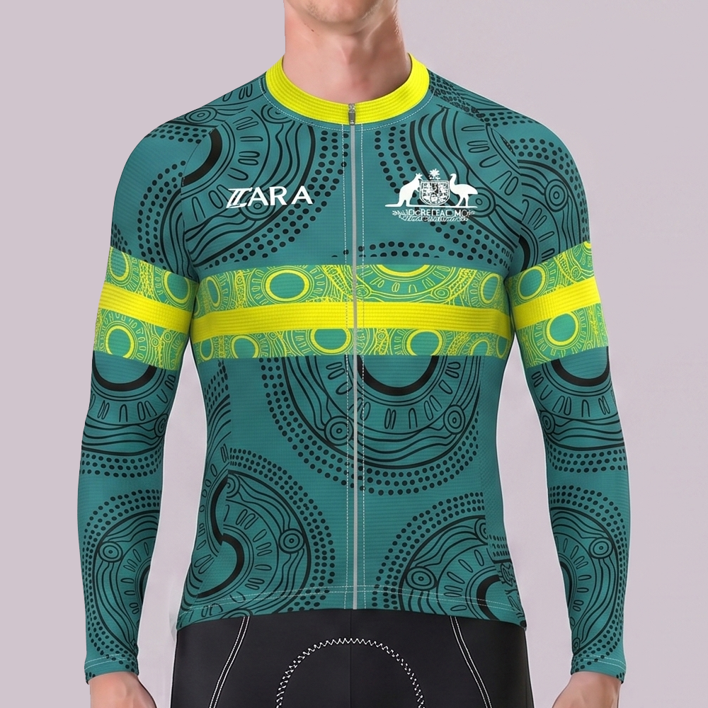 Australia DeSport Long Sleeves Cycling Jersey
