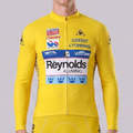 1988 Reynolds Yellow Long Sleeves Cycling Jersey