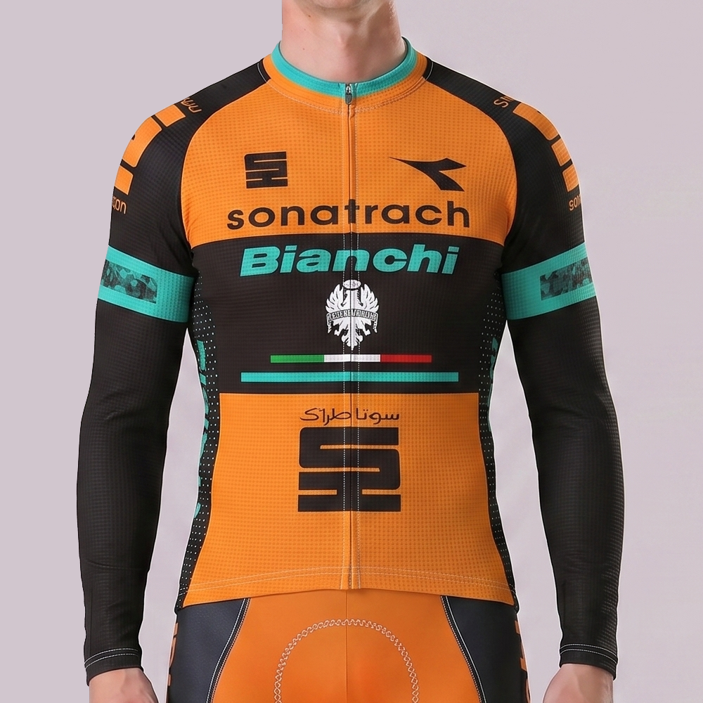 Sonatrach Bianchi Long Sleeves Cycling Jersey