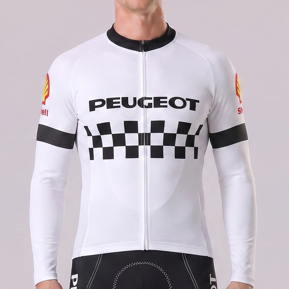 1986 PEUGEOT Long Sleeves Cycling Jersey