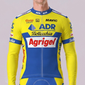 1989 Agrigel Long Sleeves Cycling Jersey