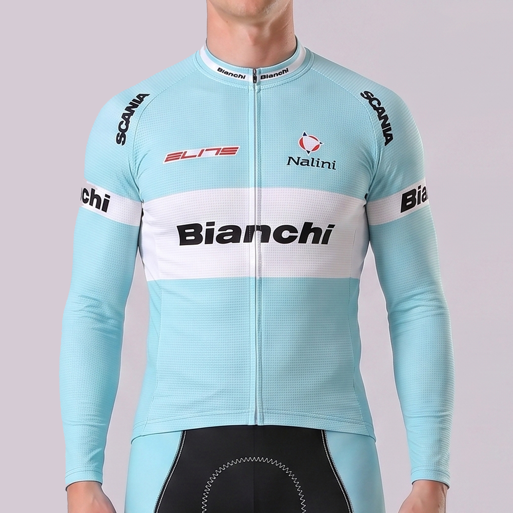 2003 Bianchi Long Sleeves Cycling Jersey