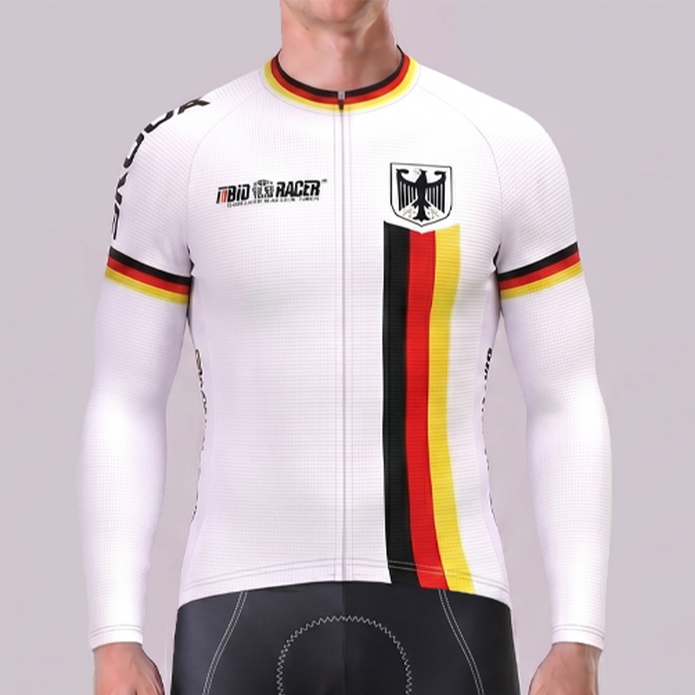2019 Germany Long Sleeves Cycling Jersey