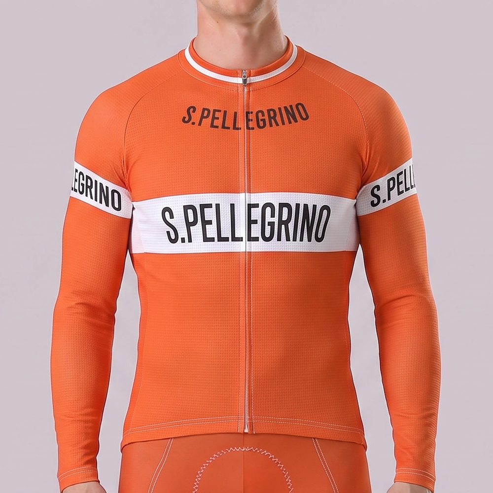 S.PELLEGRINO Long Sleeves Cycling Jersey