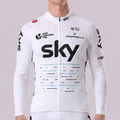 2017 Sky Long Sleeves Cycling Jersey