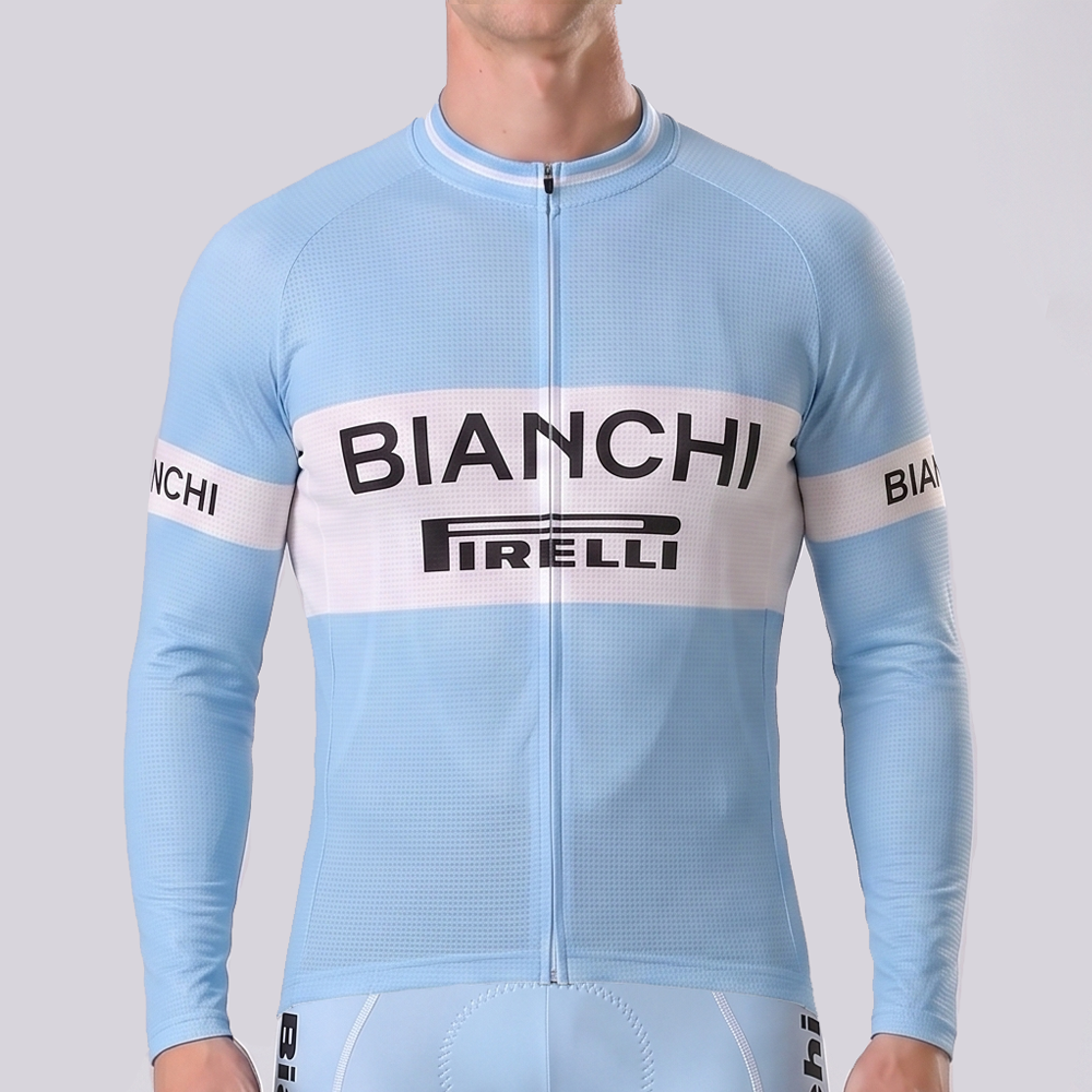 Bianchi PIRELLI Long Sleeves Cycling Jersey
