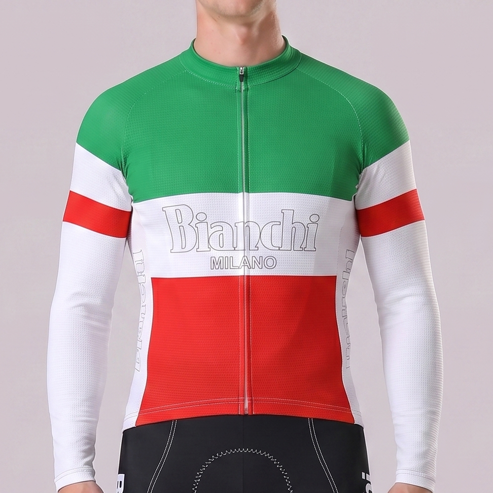Bianchi MILANO Long Sleeves Cycling Jersey