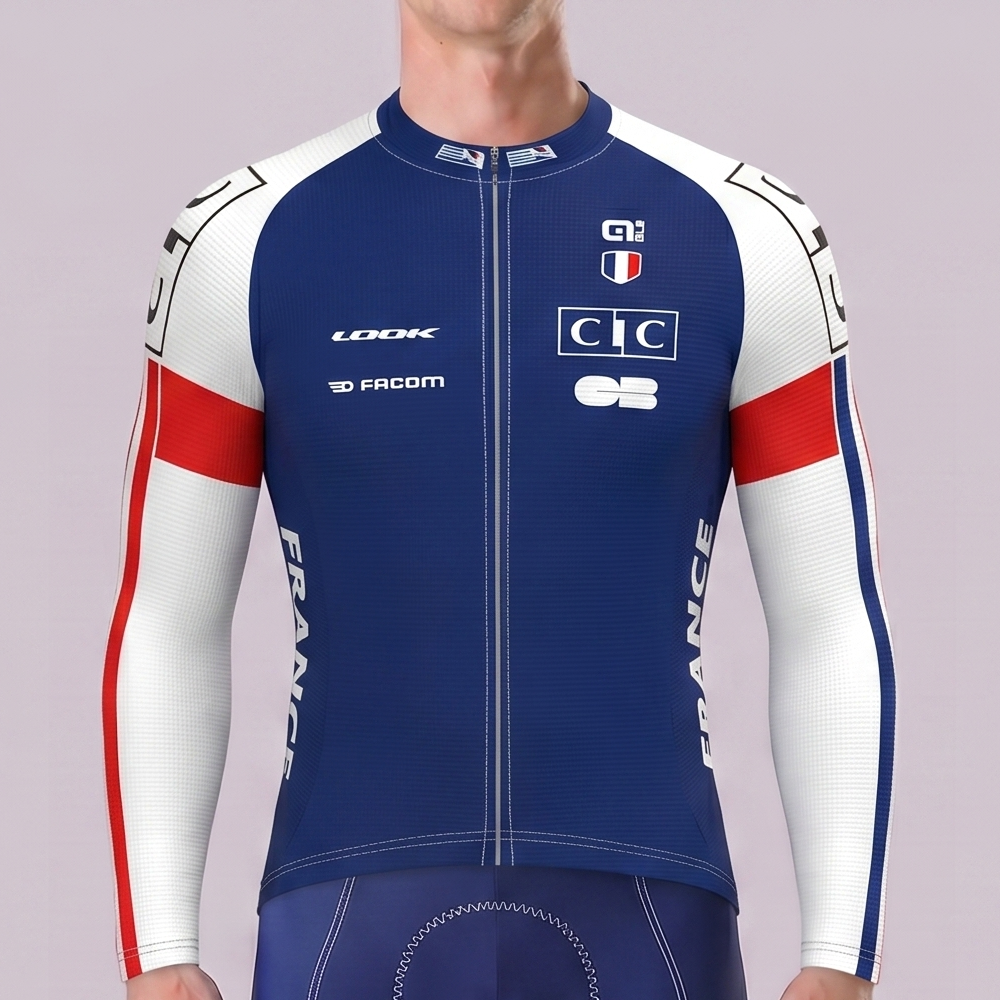 2025 France Long Sleeves Cycling Jersey