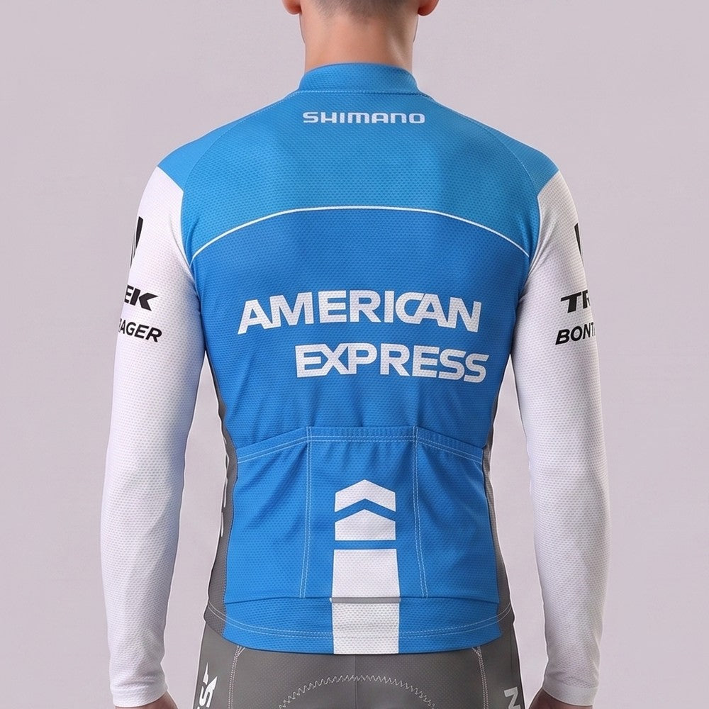 USA AMEX  Fleece Long Cycling Jersey