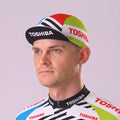 1990 Toshiba Red Cycling Cap