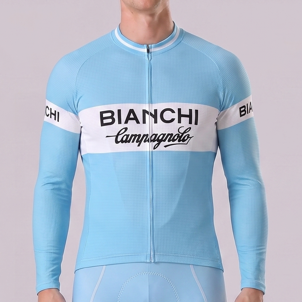 1973 Bianchi Long Sleeves Cycling Jersey