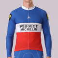 1973 Peugeot Long Sleeves Cycling Jersey