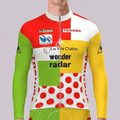1987 La Vie Claire Long Sleeves Cycling Jersey