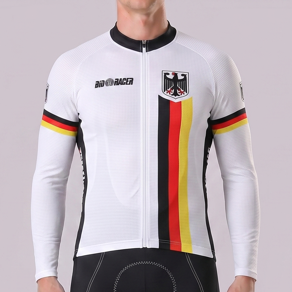 2016 Germany Long Sleeves Cycling Jersey