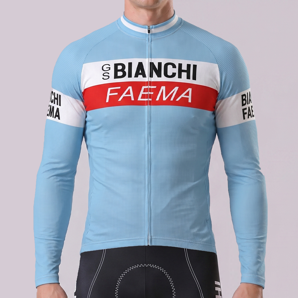 Bianchi FAEMA Long Sleeves Cycling Jersey