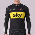 2012 Sky Long Sleeves Cycling Jersey