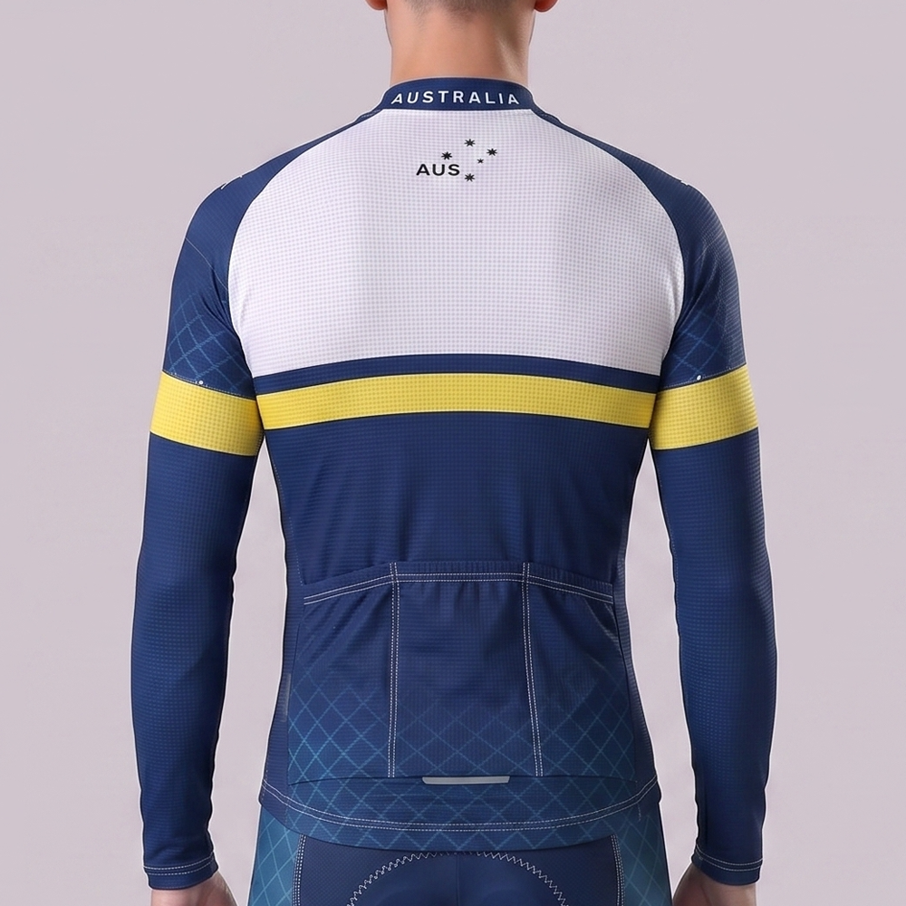 2018 Australia Long Sleeves Cycling Jersey