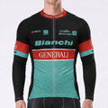 Generali Bianchi Long Sleeves Cycling Jersey
